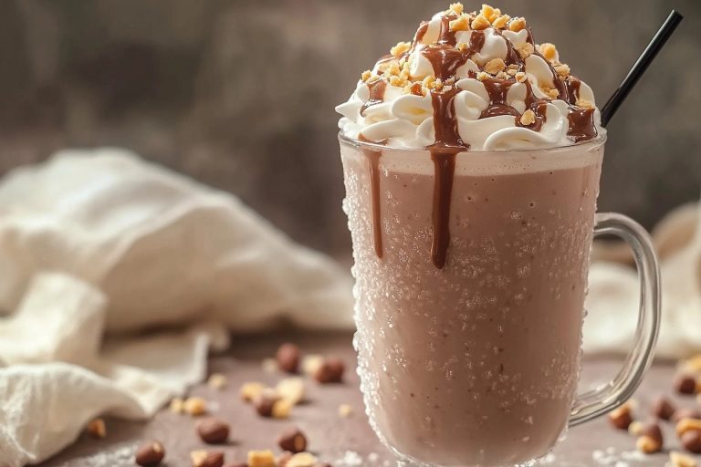 Milkshake Nutella onctueux au Ninja Slushi