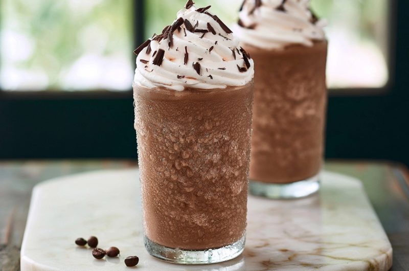 Frappuccino chocolat au Ninja Slushi