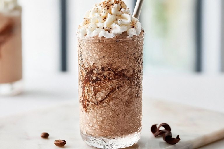 Frappuccino mocha onctueux au Ninja Slushi — photo 1