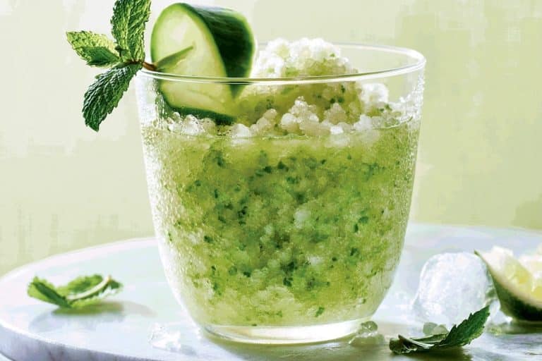 Granité concombre menthe au Ninja Slushi — photo 1