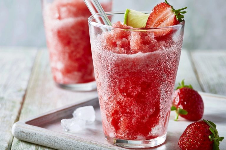 Granité fraise givré au Ninja Slushi — photo 1