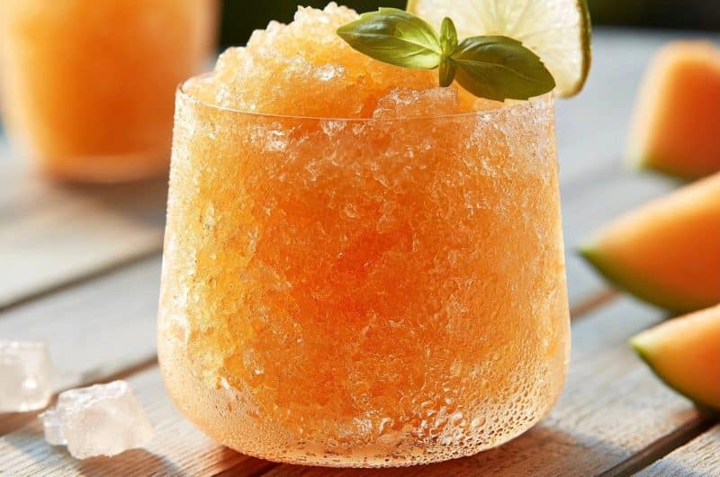 Melon- og limegranité