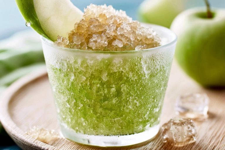 Granité pomme vert givré au Ninja Slushi — photo 1