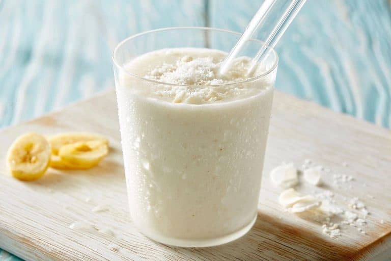 Milkshake banane coco au Ninja Slushi — photo 1