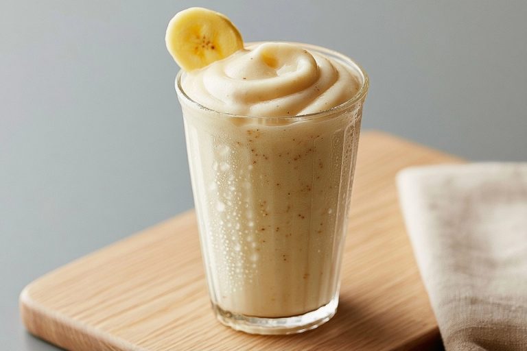 Milkshake banane onctueux au Ninja Slushi — photo 1