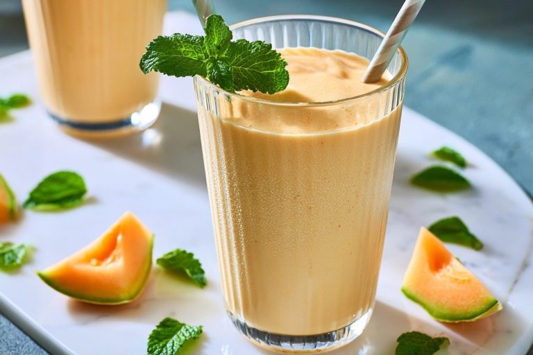 Milkshake melon onctueux au Ninja Slushi — photo 1