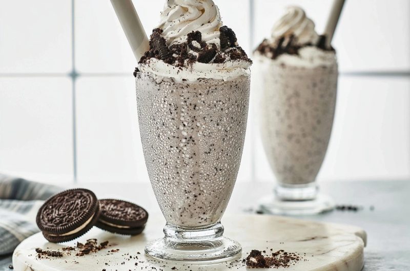 Milkshake de Oreo en el Ninja Slushi