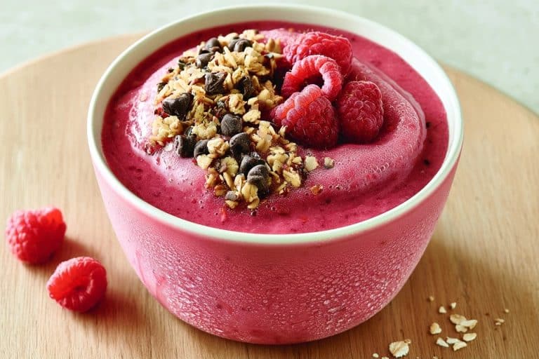 Smoothie bowl framboise au Ninja Slushi — photo 1
