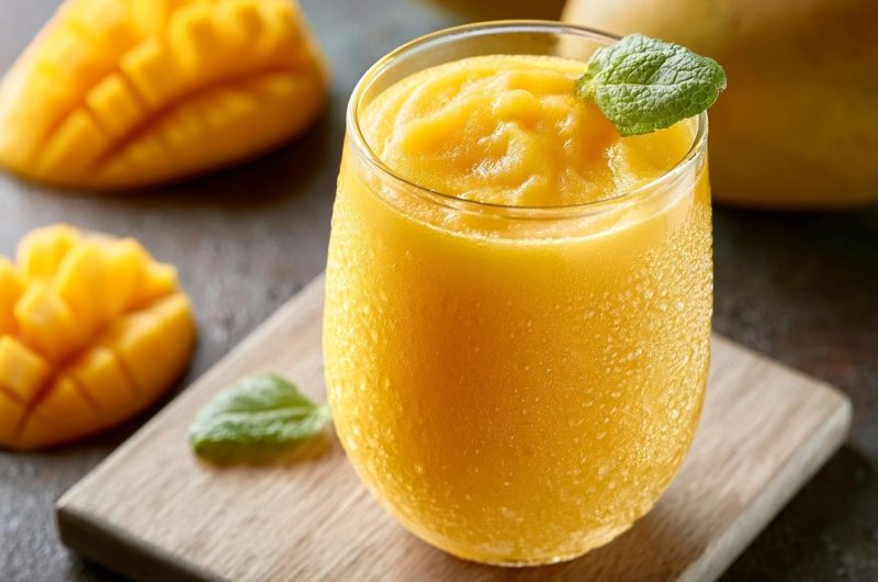 Mangosmoothie i Ninja Slushi