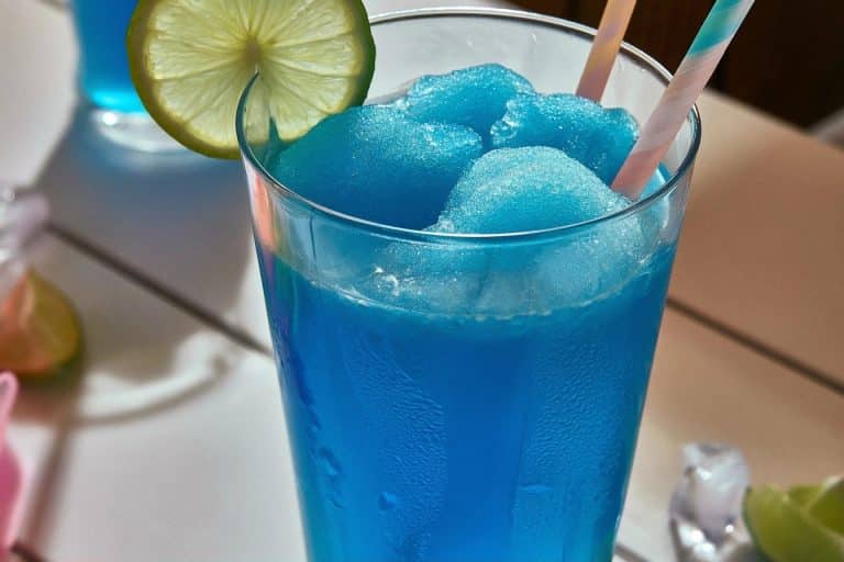 Granité curaçao bleu au Ninja Slushi — photo 1