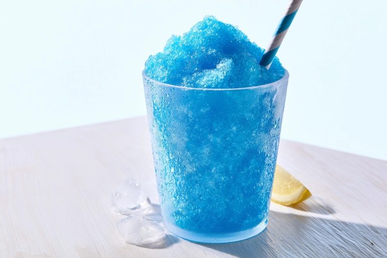 Slush framboise bleue au Ninja Slushi — photo 1