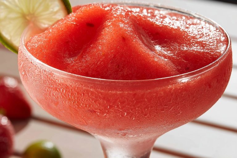 Daiquiri fraise glacé au Ninja Slushi — photo 1