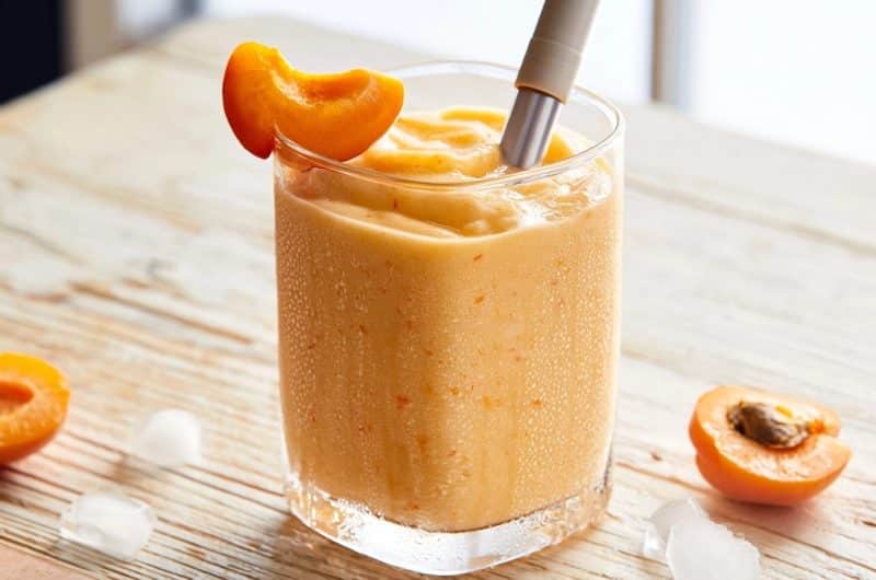 Smoothie abricot rôti au Ninja Slushi