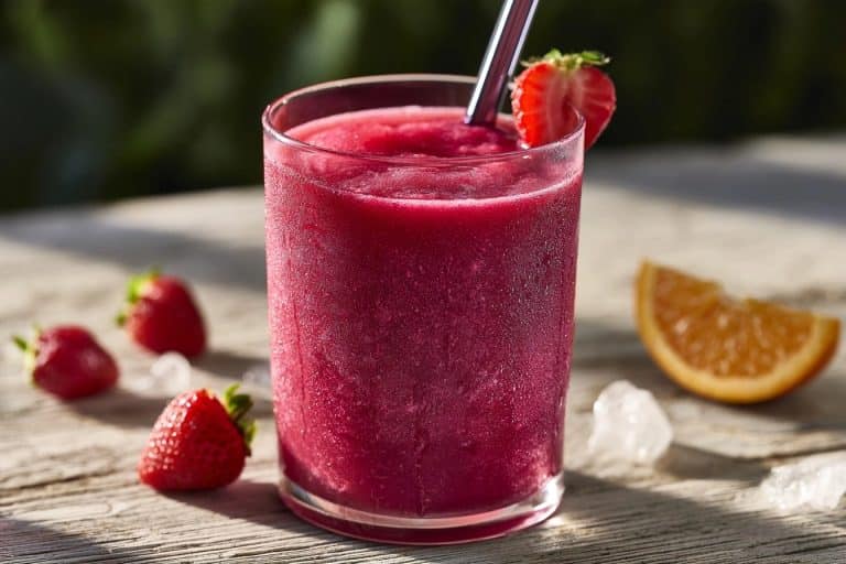 Smoothie fraise betterave orange au Ninja Slushi — photo 1