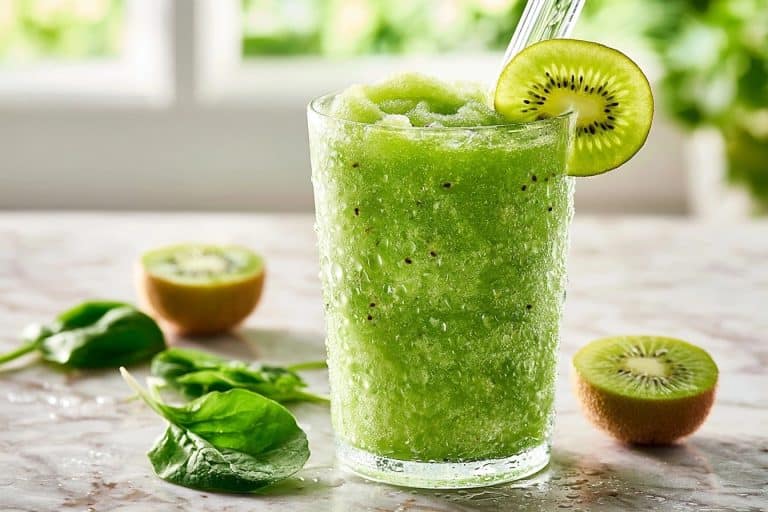 Smoothie vert épinard kiwi au Ninja Slushi — photo 1